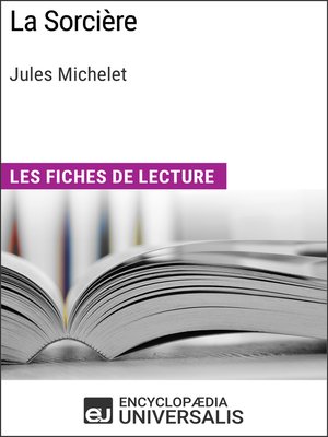 cover image of La Sorcière de Jules Michelet